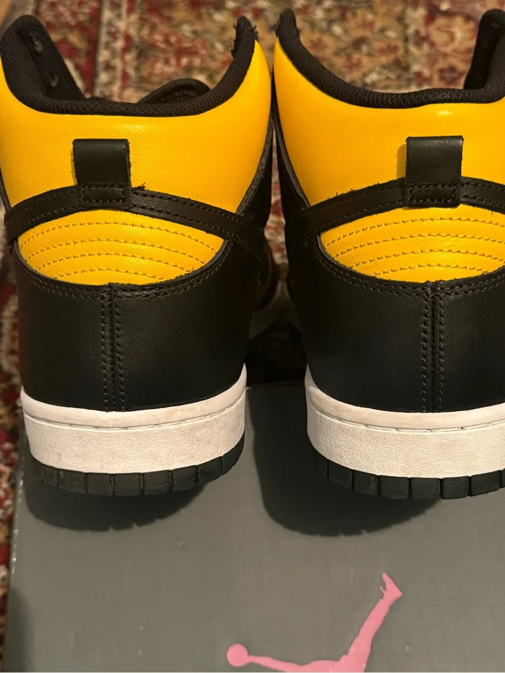 Nike Dunk High Retro Reverse Goldenrod - Black & Yellow High-Top Sneakers